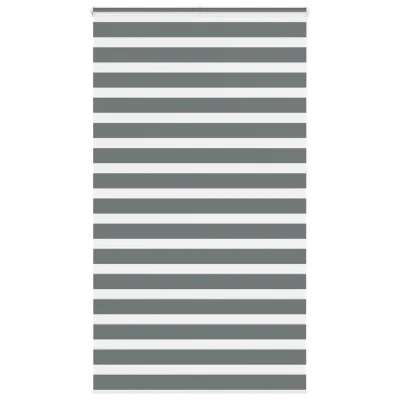 Afbeelding van Zebra rolgordijn 125x230 cm stofbreedte 120,9 donkergrijs