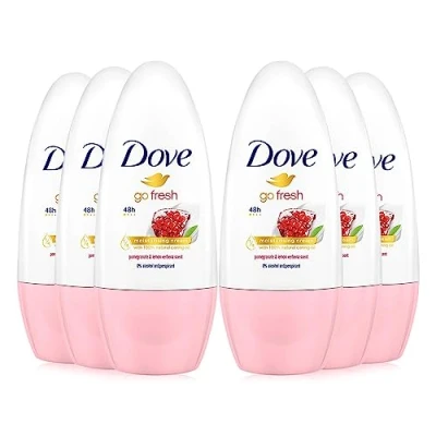 Afbeelding van Dove Go Fresh Deodorant Pomegranate &amp; Lemon Verbena Scent (6 stuks)
