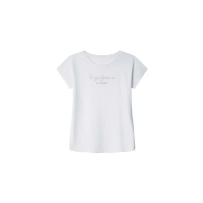 Afbeelding van Pepe Jeans NURIA N T shirt voor meisjes, wit (wit), 16, wit(wit), 16 jaar