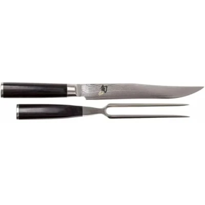 Afbeelding van Kai Trancheerset Shun Classic (Vleesmes + Vleesvork) 2 delig DMS 200