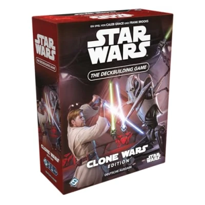 Afbeelding van Fantasy Flight Games, Star Wars: The Deckbuilding Game Clone Wars Edition, Kennerspel, Kaartspel, 2 spelers, vanaf 12+ jaar, 30 minuten, Duits, meerkleurig, kleurrijk