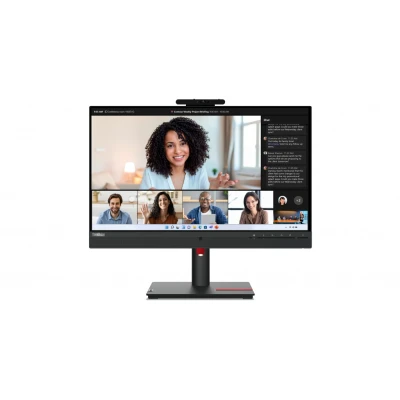 Afbeelding van Lenovo ThinkVision T24mv 30 LED monitor Energielabel E (A G) 61 cm (24 inch) 1920 x 1080 Pixel 16:9 4 ms DisplayPort, Audio Line out, HDMI, USB 3.2 Gen 1,