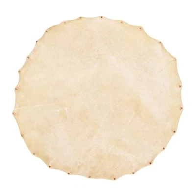 Afbeelding van Geitenvel Drumvel, Universele Djembe Hoofd Veilige 36cm Diameter Duurzame Drum Accessoires voor Bongo Sjamaan Drums