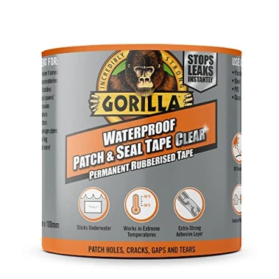 Afbeelding van Gorilla Waterdichte Patch &amp; Seal Tape Clear 2.4m