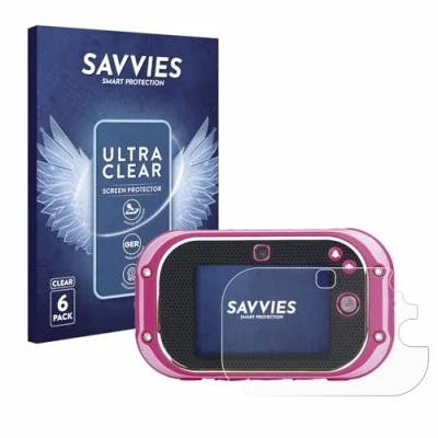 Afbeelding van Savvies Screenprotector voor Vtech Kidizoom Touch 5.0 2018 Folie Beschermfolie transparant (6 Stuks)