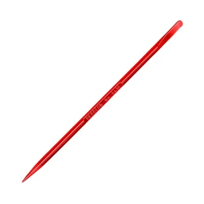 Afbeelding van BERGEON 6436 piepschuim reinigingsstokken, een puntig uiteinde, plat horlogemaker gereedschap, Rood, 135 mm, mm