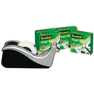 Afbeelding van Tapehouder scotch c60 zilver