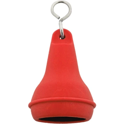Afbeelding van CombiCraft Hotel sleutelhanger Mayfair met open onderkant 41x70mm rood 50 stuks