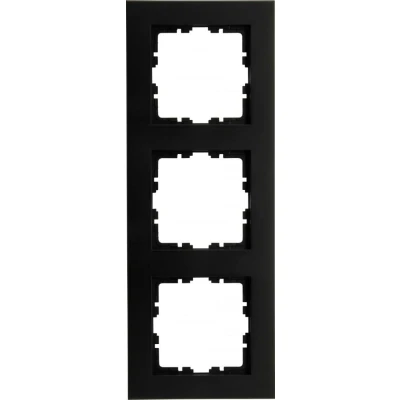 Afbeelding van Kopp HK07 PURE mat zwart 3 voudig afdekraam 4624720