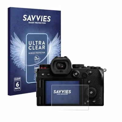 Afbeelding van Savvies Screenprotector voor Panasonic Lumix DC S5D Folie Beschermfolie transparant (6 Stuks)