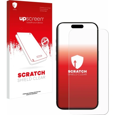 Afbeelding van upscreen Schermbeschermer voor Apple iPhone 15 Pro Screen Protector Transparant, Antikras, Anti Vingerafdruk