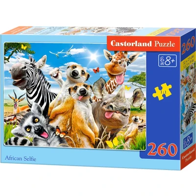 Afbeelding van Castorland Afrikaanse Dieren Puzzel 260 stukjes