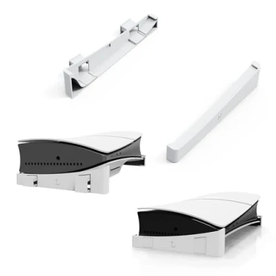 Afbeelding van Horizontale standaard voor Playstation 5 Slim Editions Base Houder Console Stand Opslag (Wit)