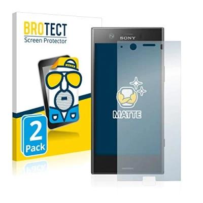 Afbeelding van BROTECT Screenprotector voor Sony Xperia XZ1 Compact Folie Beschermfolie matte (2 Stuks)