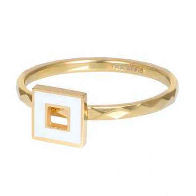 Afbeelding van Artistic Square iXXXi Vulring 2 mm Goud / 18