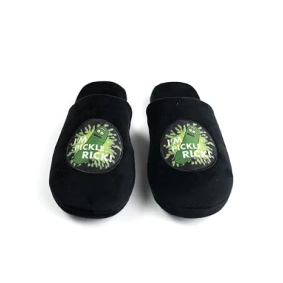 Afbeelding van Rick and Morty Pantoffels voor heren en dames I&#039;m Pickle Rick! Unisex sloffen slippers zwart, 42/43 EU