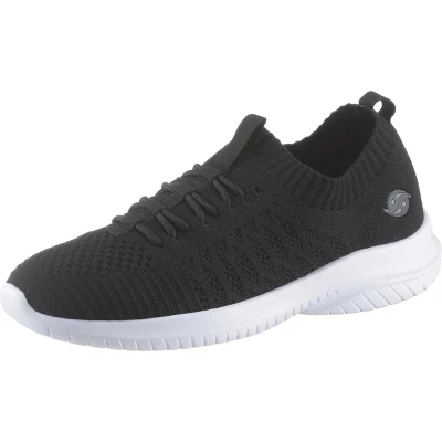 Afbeelding van Dockers by Gerli Sneaker Low Sneakers zwart EU40 Textiel Basics, Casual wear, Street wear
