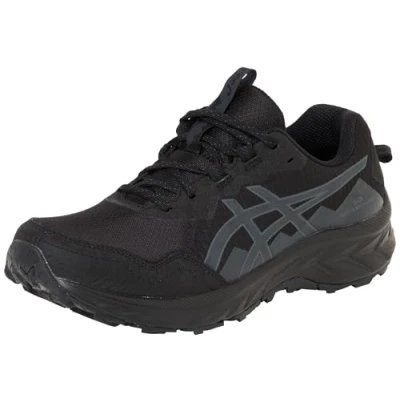 Afbeelding van Asics Gelventure 10 Trail hardloopschoenen, Dames, Maat: 35.5, Black/graphite grey Textiel/ synthetisch