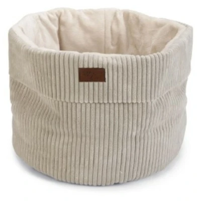 Afbeelding van Designed by Lotte Kattenmand Ribbed Lichtgrijs 50 x 35 cm