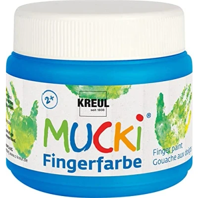 Afbeelding van Creativ Company Mucki Vingerverf Blauw, 150ml