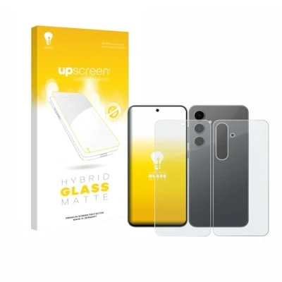 Afbeelding van upscreen Screenprotector voor Samsung Galaxy S24 FE (Voor+Achter) Folie Beschermfolie Beschermglas matte