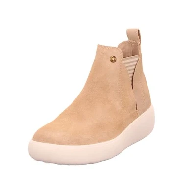 Afbeelding van Enkellaars Panama Jack Women Malasaña B5 Verlour Taupe Schoenmaat 41