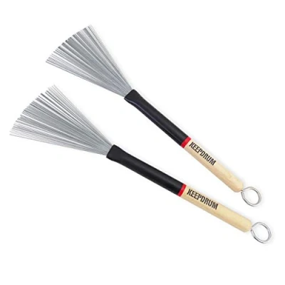 Afbeelding van Keepdrum SV507 slaggereedschap Jazz bezem, uittrekbaar