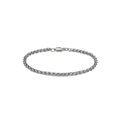 Afbeelding van iXXXi Men Roestvrij stalen Heren armband Round Chain Zilver 19cm