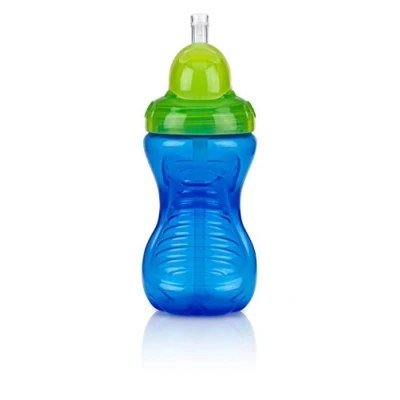 Afbeelding van Nuby Flip It beker 300 ml met druppelloos rietje 12 maanden + verschillende kleuren
