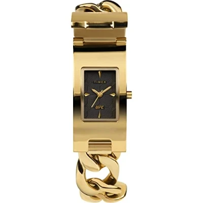 Afbeelding van Timex UFC Championship Id Bracelet TW2V55500 Horloge Staal Goudkleurig Ø 30.5 mm