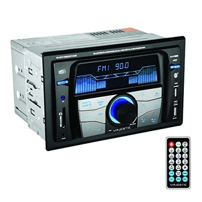 Afbeelding van Majestic SV 517 RDS BT DAB Autoradio FM Stereo DAB+ Bluetooth, dubbele DIN, USB/SD/AUX IN, USB oplader, 180W (45x4ch), zwart