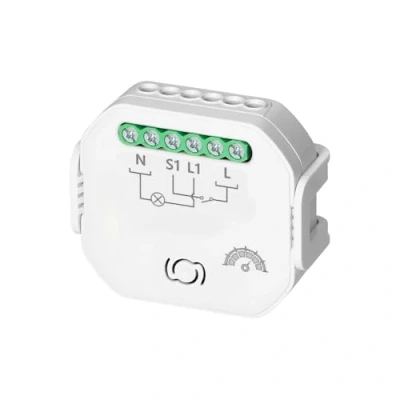 Afbeelding van Miratic Tuya Smart Wi Fi Dimmerrelais WiFi &amp; Bluetooth dimmer Switch voor Slimme Woningbesturing Compatibel met Home Systemen (relais 1 kanaal)