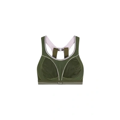 Afbeelding van Champion Shock Absorber S5044 Ultimate Run Bra Sportbeha, bosgroen (fon), IT 1D (EU 65D) (UK 30D) (FR/ES 80D) (US Dames FW24, 65D