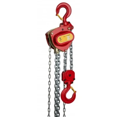 Afbeelding van Delta Red Premium Handkettingtakel 3 T Met 3M Hh