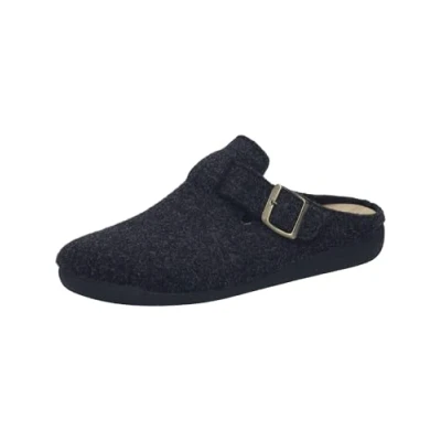 Afbeelding van Josef Seibel Carson.01 Pantoffels voor heren, breedte G (normaal), uitneembaar voetbed, antraciet, 43 EU