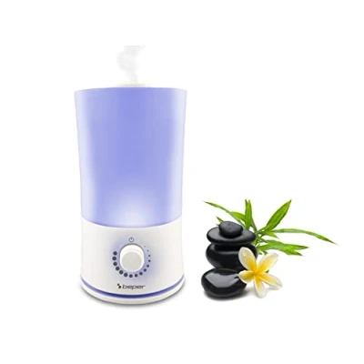 Afbeelding van Beper 70.401 Aroma Diffuser &amp; Luchtbevochtiger Elektrische Geurverspreider Luchtreiniger Wit