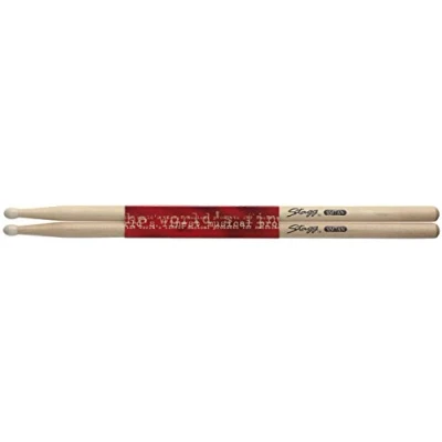 Afbeelding van Stagg SM7AN esdoorn drumstokken 7A met nylon tip