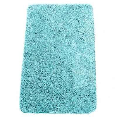 Afbeelding van Badmat 50x80cm Rechthoek Turquoise