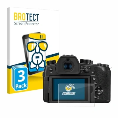 Afbeelding van BROTECT Screenprotector voor Panasonic DC FZ1000 II / TZ200 Folie Beschermfolie Beschermglas transparant (3 Stuks)