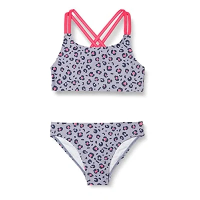 Afbeelding van Playshoes Bikini UV Werend Panterprint Grijs Maat 122/128
