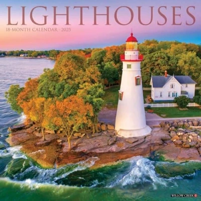 Afbeelding van Lighthouses 2025 12 X Wall Calendar