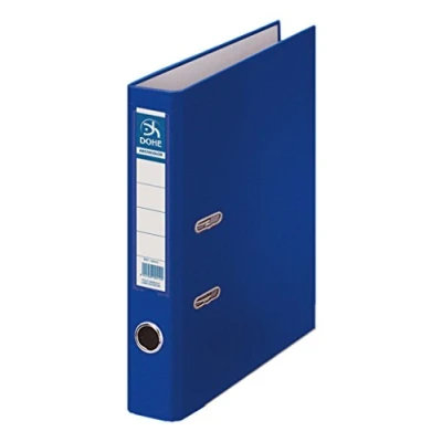 Afbeelding van Map met hendelboog DOHE A4 Blauw 12 Stuks (28,5 x 32 45 cm)