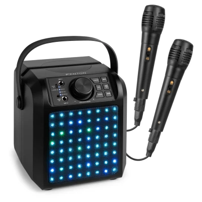 Afbeelding van Fenton KAR50B Karaoke set box Met Bluetooth oplaadbare