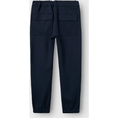 Afbeelding van Name it broek jongens donkerblauw NKMryan comfort sport maat 134