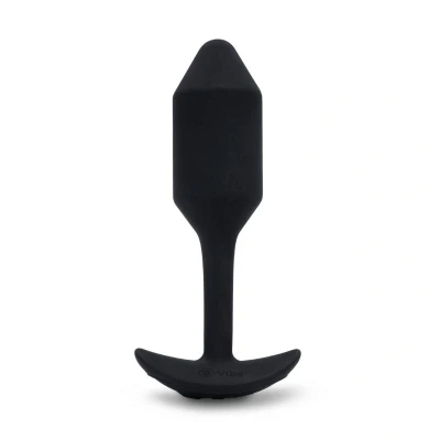 Afbeelding van B Vibe Vibrerende Snug Plug M Zwart