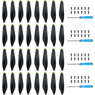 Afbeelding van Craznick 32 stks Propellers voor DJI Mini 3 Vervanging Prop Blades Reserve Propeller Blade Geluidsarme Vleugels Drone Accessoires met Exclusieve Schroeven &amp; Schroevendraaiers Gouden