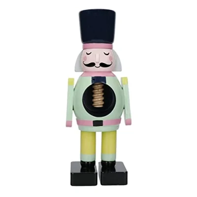 Afbeelding van KitchenCraft Notenkraker, Hout, Soldaat, Man, Pastel, Handgeschilderd The Nutcracker Collection