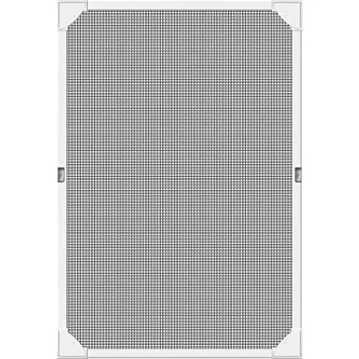 Afbeelding van Schellenberg 50749 Insectenbescherming voor dakramen, zonder boren, magnetisch, 80 x 140 cm, vliegengaas, glasvezelweefsel, incl. frame, naadloze bevestiging met zelfklevende magneetstrip, wit