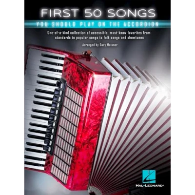 Afbeelding van First 50 Songs You Should Play on the Accordion