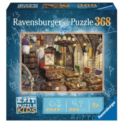 Afbeelding van Ravensburger EXIT Puzzle Kids In der Zauberschule 368 Teile für Kinder ab 9 Jahren